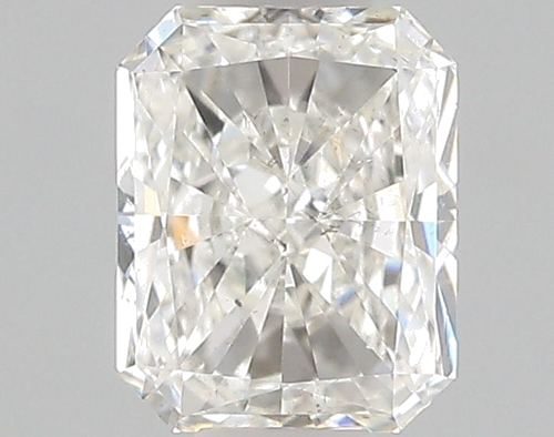 0.51 carat I-SI1 Natūralus Radiant Deimantas (1)