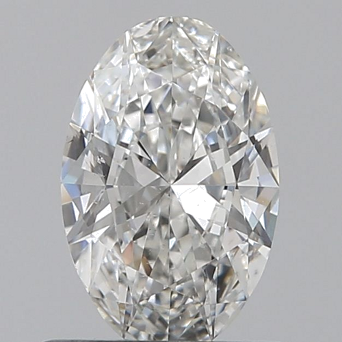 0.6 carat G-SI2 Natūralus Oval Deimantas (1)