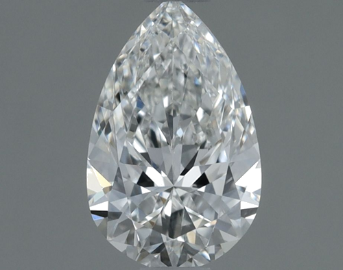 0.61 carat G-VVS2 Natūralus Pear Deimantas (1)