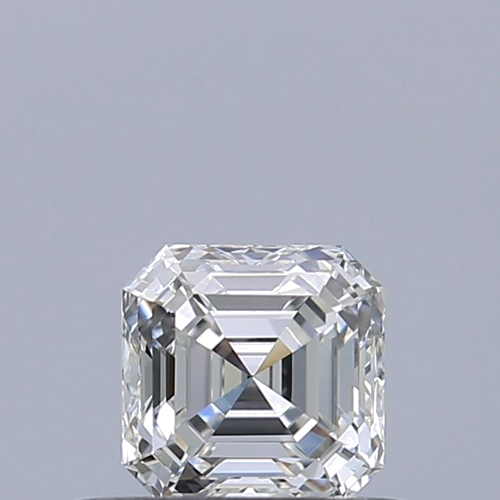 0.41 carat F-VVS1 Natūralus Asscher Deimantas (1)