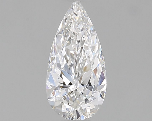 0.5 carat E-VS2 Natūralus Pear Deimantas (1)