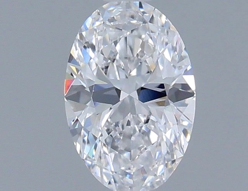 0.47 carat D-VVS2 Natūralus Oval Deimantas (1)