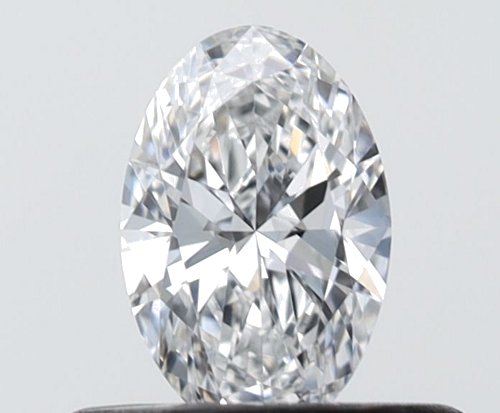 0.33 carat D-VVS1 Natūralus Oval Deimantas (1)