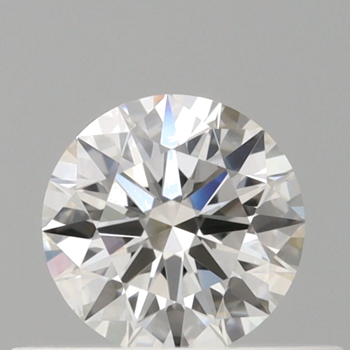 0.38 carat F-VVS2 Excellent cut Natūralus Round Deimantas (1)