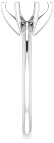 Sužadėtuvių Žiedas „Solitaire“ 585 Baltojo Aukso Marquise 8mm x 4mm (4)