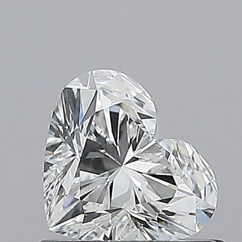 0.7 carat E-VS1 Natūralus Heart Deimantas (1)
