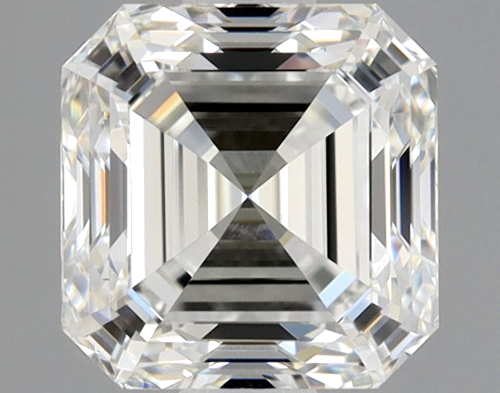 1.01 carat I-IF Natūralus Asscher Deimantas (1)