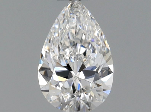 0.33 carat E-VVS2 Natūralus Pear Deimantas (1)