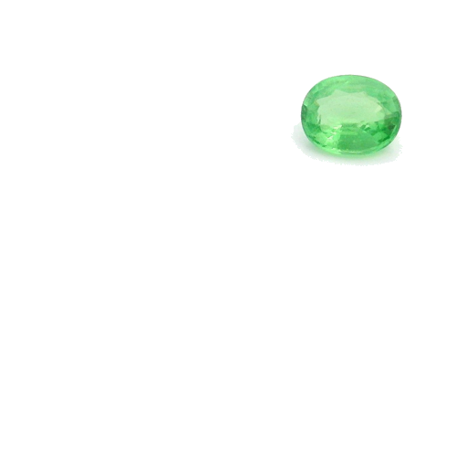0.43 carat GREEN Oval Garnet (1)