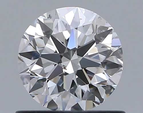 0.73 carat E-SI1 Excellent cut Natūralus Round Deimantas (1)