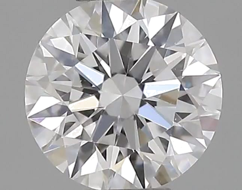 0.32 carat D-VVS2 Excellent cut Natūralus Round Deimantas (1)