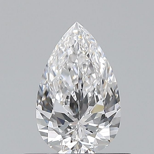 0.5 carat D-VS1 Natūralus Pear Deimantas (1)