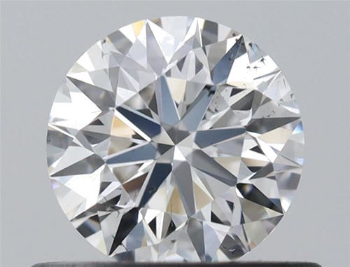 0.5 carat E-SI1 Excellent cut Natūralus Round Deimantas (1)