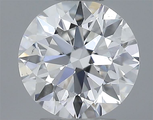 0.6 carat E-SI1 Excellent cut Natūralus Round Deimantas (1)