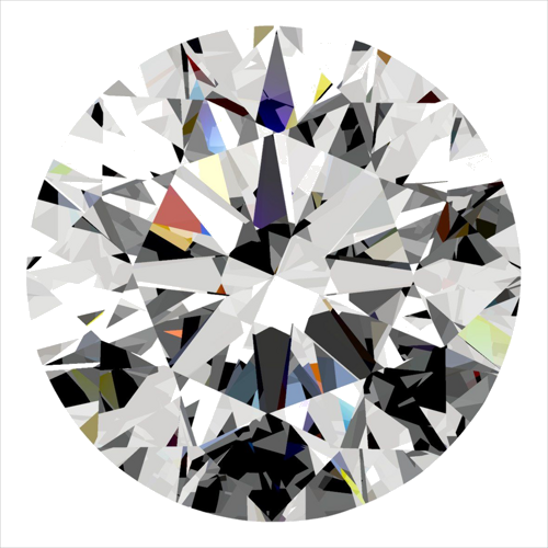 0.31 carat F-VS2 Excellent cut Natūralus Round Deimantas (1)