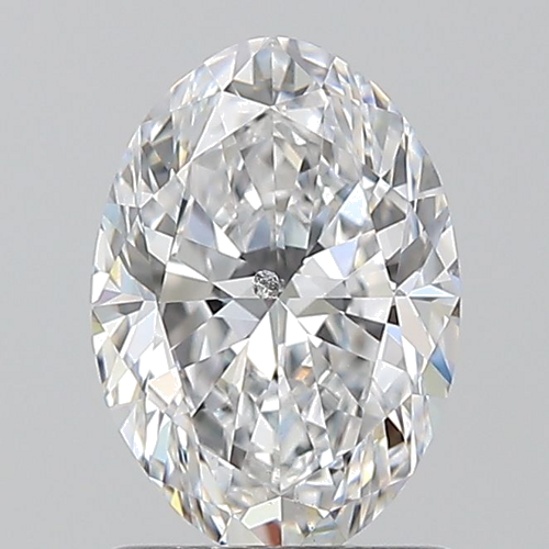 1.2 carat D-SI2 Natūralus Oval Deimantas (1)