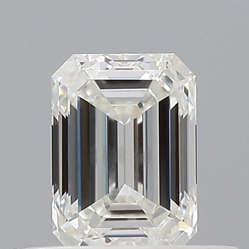 0.51 carat H-SI1 Natūralus Emerald Deimantas (1)