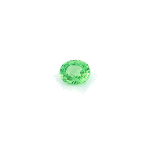 0.42 carat GREEN Oval Garnet (1)