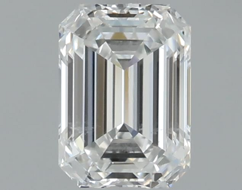 0.42 carat E-SI1 Natūralus Emerald Deimantas (1)