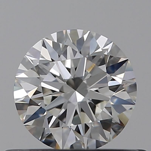 0.51 carat G-VVS2 Excellent cut Natūralus Round Deimantas (1)