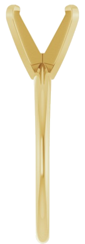 Sužadėtuvių Žiedas „Solitaire“ 585 Geltonojo Aukso Round 9mm (4)