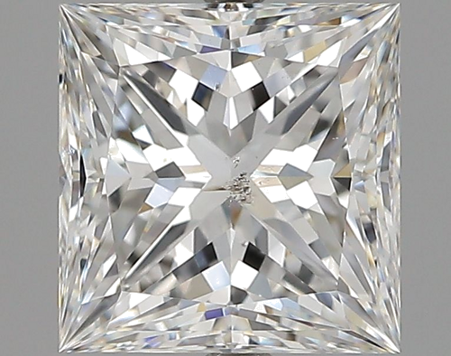 3.05 carat G-SI2 Natūralus Princess Deimantas (1)