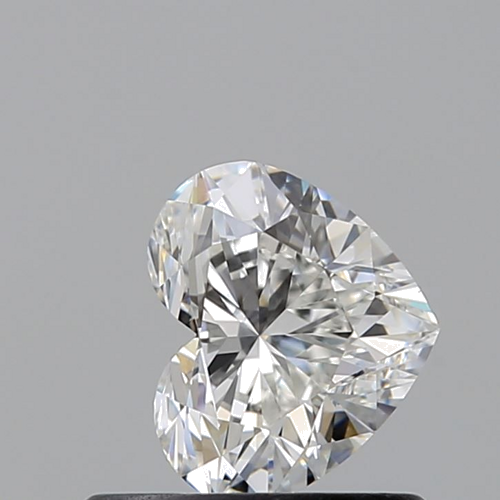 0.57 carat G-VVS2 Natūralus Heart Deimantas (1)