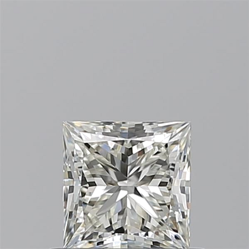0.71 carat J-VVS2 Natūralus Princess Deimantas (1)