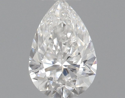 0.26 carat E-VVS2 Natūralus Pear Deimantas (1)