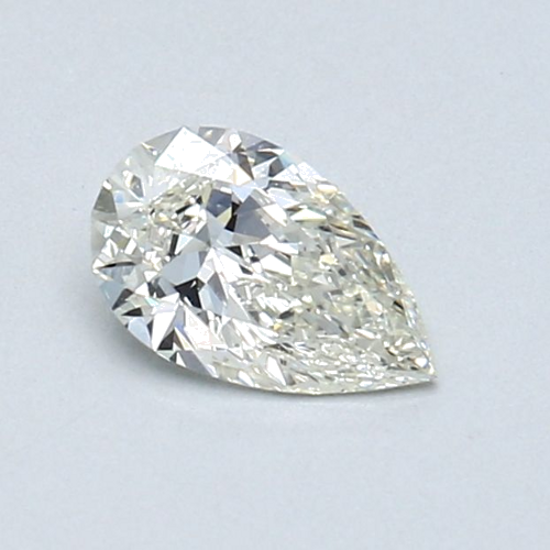 0.43 carat J-VVS1 Natūralus Pear Deimantas (1)
