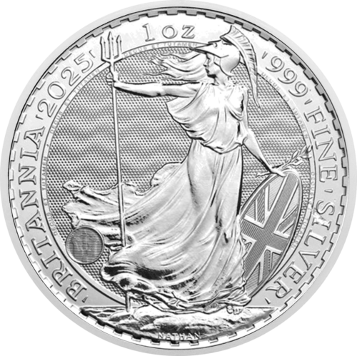 1 oz Britānija 2025 Čārlzs III sudraba monēta (1)