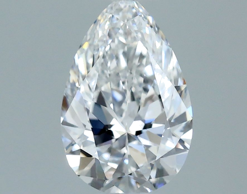 0.4 carat E-VVS1 Natūralus Pear Deimantas (1)
