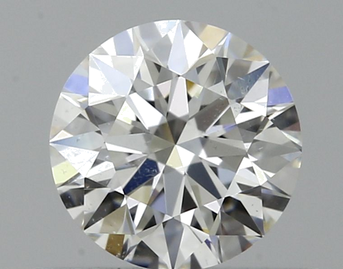 0.5 carat E-SI2 Excellent cut Natūralus Round Deimantas (1)