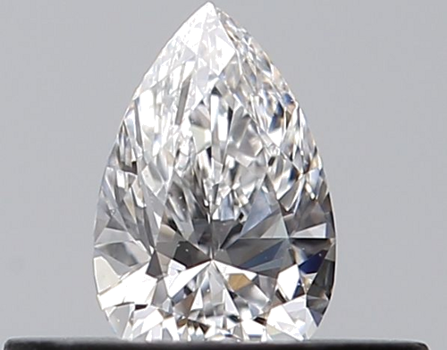 0.24 carat E-VVS2 Natūralus Pear Deimantas (1)
