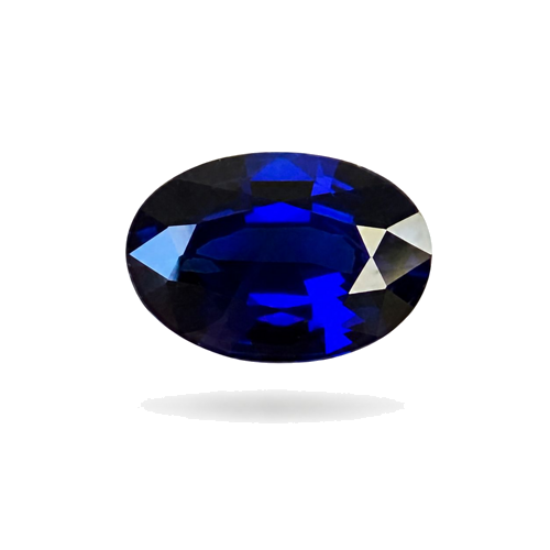 0.44 carat BLUE Oval Safyras (1)