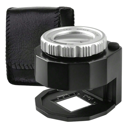 Magnifying Glass with Lighting and 30× Perforation (1)