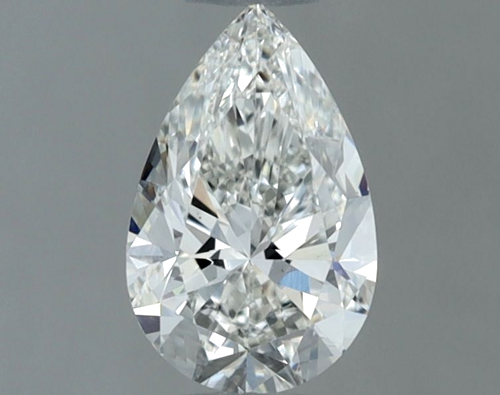 0.67 carat H-VS2 Natūralus Pear Deimantas (1)