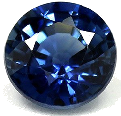 0.65 carat BLUE Round Safyras (1)
