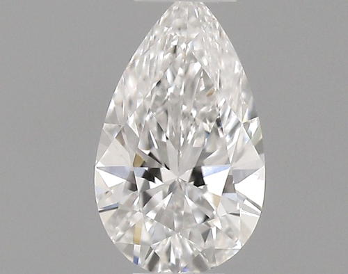 0.24 carat F-VVS1 Natūralus Pear Deimantas (1)