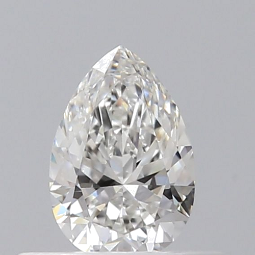 0.3 carat G-VVS2 Natūralus Pear Deimantas (1)
