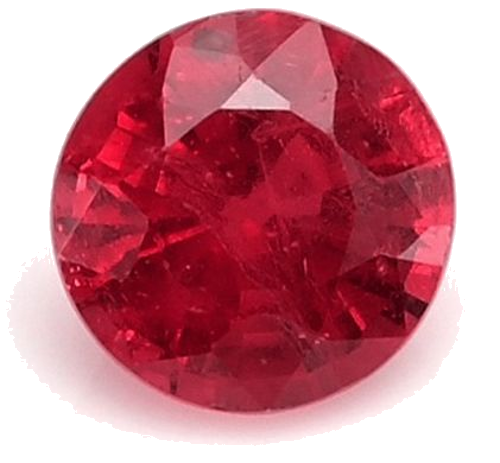 0.41 carat RED Round Rubinas (1)