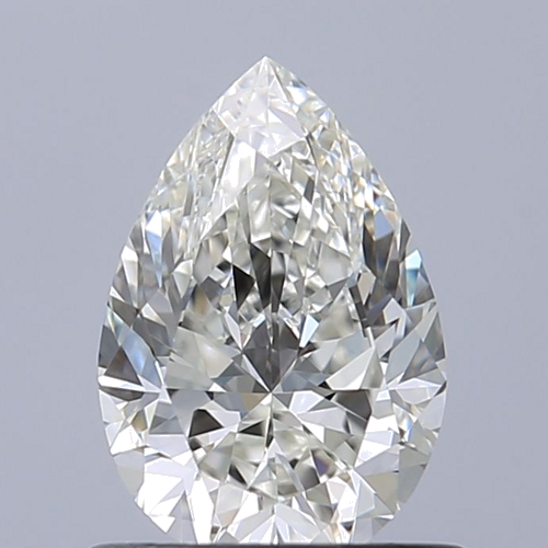 0.71 carat I-VVS1 Natūralus Pear Deimantas (1)