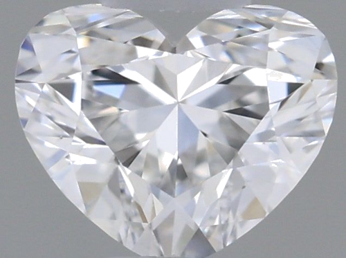 0.4 carat D-VVS1 Natūralus Heart Deimantas (1)