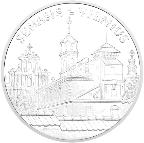 Lithuania Vilnius Silver Commemorative Medals Set (2)