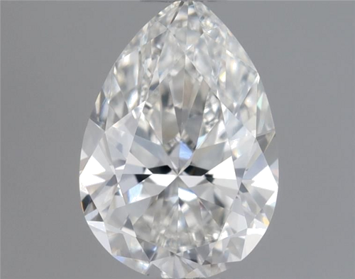 0.45 carat G-VS2 Natūralus Pear Deimantas (1)