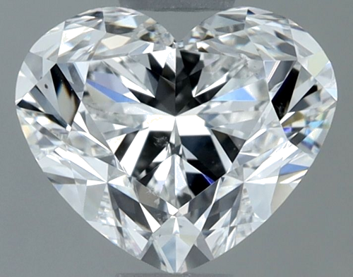 1.5 carat F-SI1 Natūralus Heart Deimantas (1)