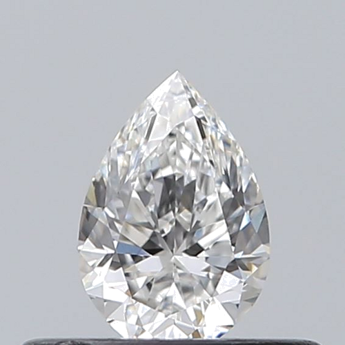 0.3 carat E-VVS2 Natūralus Pear Deimantas (1)