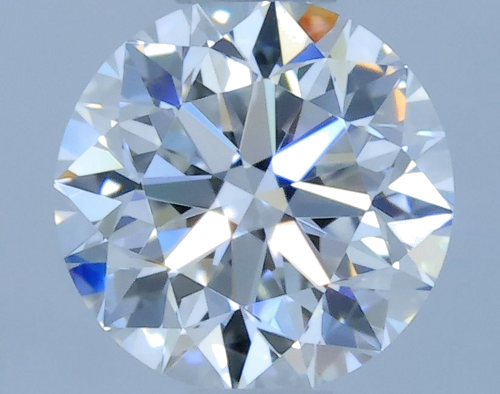 0.51 carat E-VVS2 Very Good cut Natūralus Round Deimantas (1)