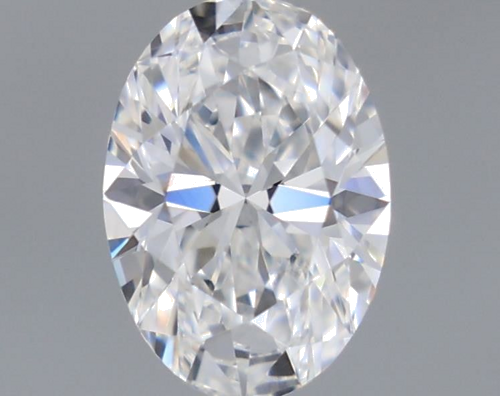 0.42 carat D-VVS1 Natūralus Oval Deimantas (1)