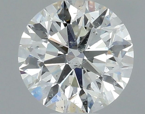 0.44 carat H-SI2 Excellent cut Natūralus Round Deimantas (1)